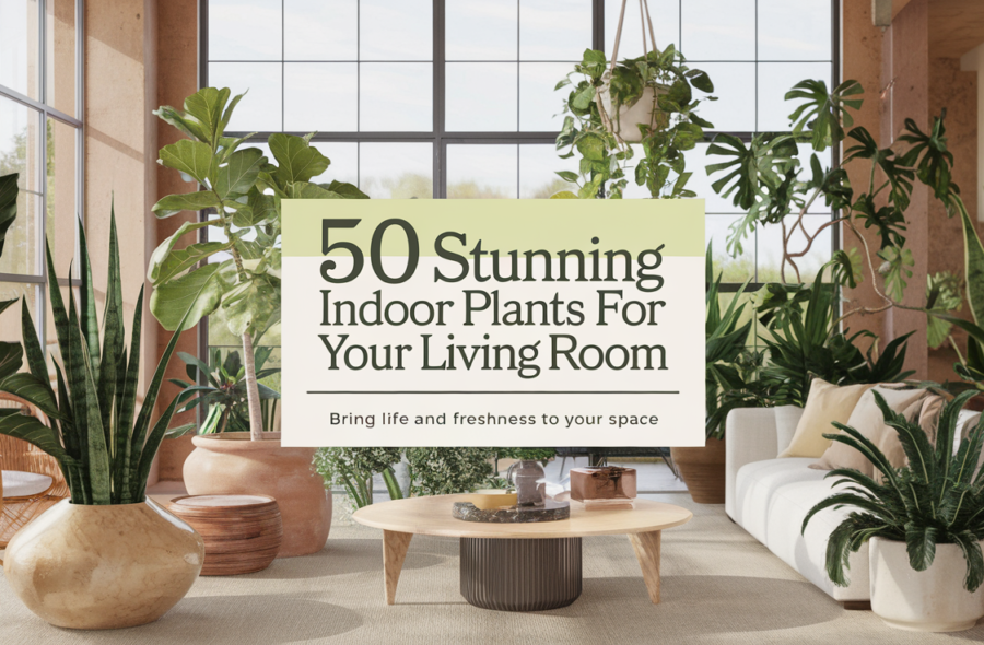 50 Stunning Indoor Plants for Your Living Room